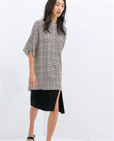 Printed Tunic Woman New This Week Zara United States Women