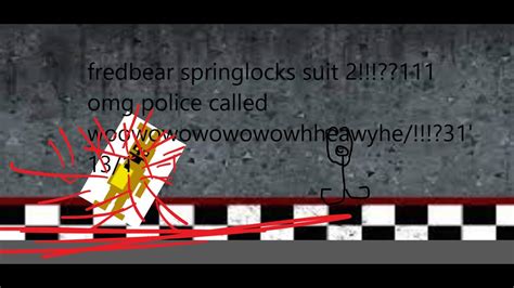 Showcasing My Spring Bonnie Suit Fredbear S Springlock Suits 2 YouTube