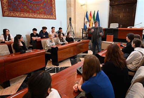 Recepci N En El Ayuntamiento A Participantes En Un Programa Erasmus Que