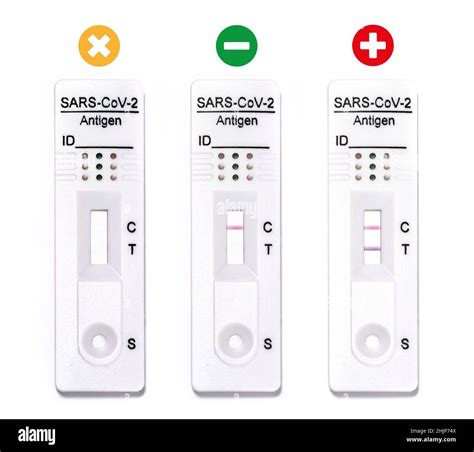 Ant Geno De Prueba R Pida Covid Reactivo De Resultados Nulos