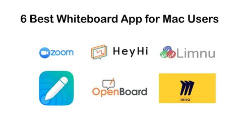 6 Best Online Whiteboard App for Mac Users - HeyHi