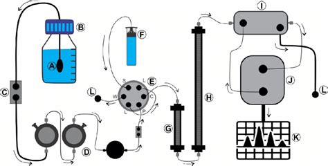 Schematic Of An Ion Chromatography System A Filter B Bottle With Download Scientific Diagram