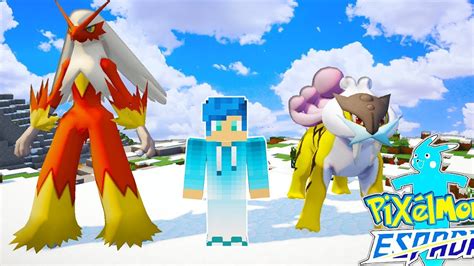 Capturo A Blaziken Y Pokemon Legendario Poderoso Pixelmon Espada