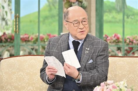 【写真 13枚】12月18日に放送される「徹子の部屋」に出演する角野卓造さん＝テレビ朝日提供 Mantanweb（まんたんウェブ）