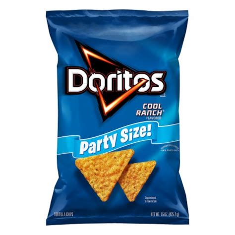 Doritos® Cool Ranch Flavored Tortilla Chips Party Size 15 Oz Qfc