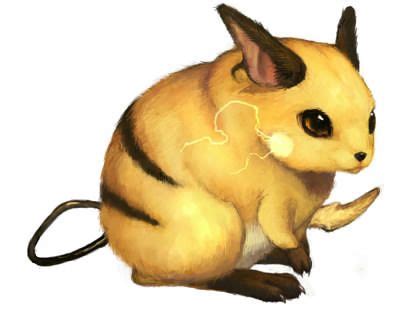 Realistic Raichu | Pokemon, Raichu, Pikachu