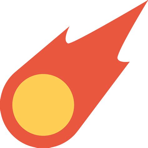 Comet Meteor Vector Svg Icon Svg Repo