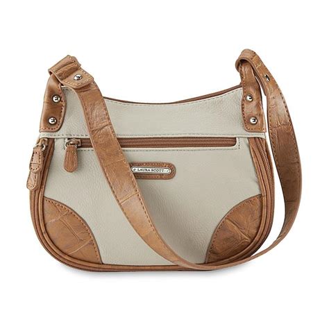 Laura Scott Womens Organizer Shoulder Bag