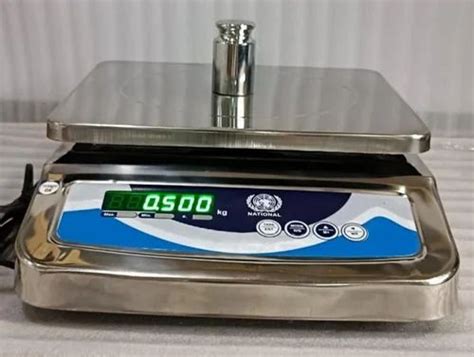 National Table Top Weighing Scale Model Name Number Nssb Capacity