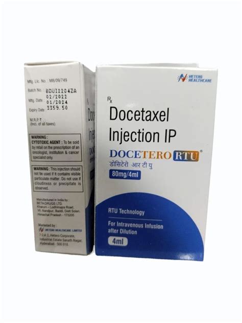 Docetaxel Injection Mg At Rs Vial Taxotere In Bengaluru Id