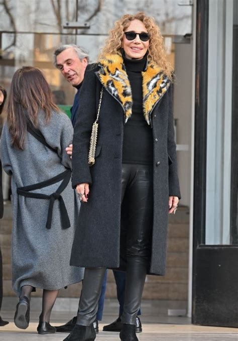 Marisa Berenson Paco Rabanne Show At Fashion Week In Paris