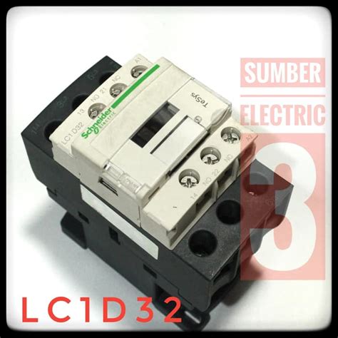 Jual Schneider Kontaktor 3 Phase Lc1D32M7 Shopee Indonesia