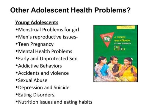 Concept Of Adolescent Sexual And Reproductive Health Asrh Problems