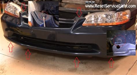 How To Remove The Front Bumper On Honda Accord Reset