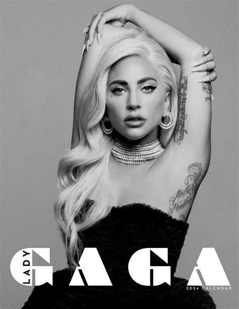 Lady Gaga 2024 Calendar Digital Download Etsy