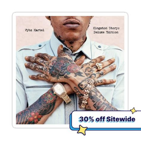 Vybz Kartel Kingston Story Sticker By Rakkaarts Vybz Kartel Reggae