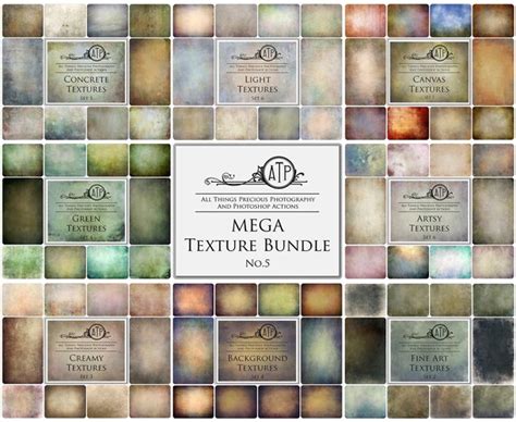 80 Digital Textures Bundle No 5 Photography Background Fine Art