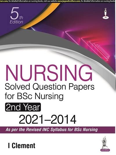 Nursing Solved Question Papers For Bsc Nursing Nd Year I