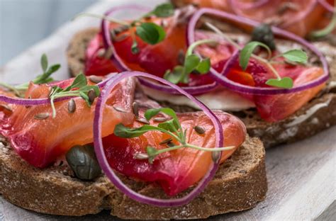 Beetroot Gin Cured Salmon Helen Browning S Organics