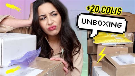 Unboxing Les Colis Que J Accepte Encore Horia Youtube