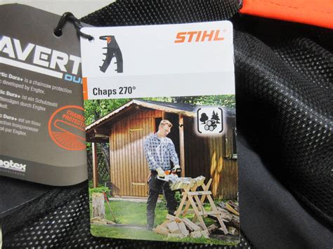 Yahooオークション ①現状渡し 未使用 Stihl スチール Chaps 270° 10