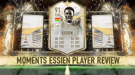 Fifa 21 Prime Icon Moments Essien 91 Player Review Youtube