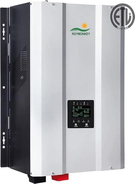 RDYMONKEY UL1741 12KW 48V Solar Hybrid Inverter Output 120 240V Split