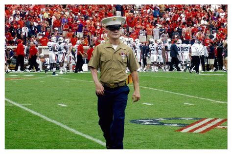 DVIDS - Images - Lance Cpl. Kyle Carpenter walking off the field during ...