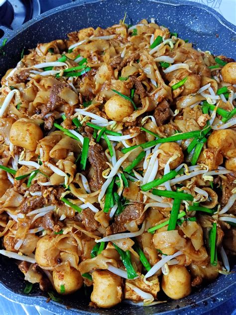 Kuetiau Goreng Sedap Resipi Simple Tanpa Perlu Letak Garam Gula