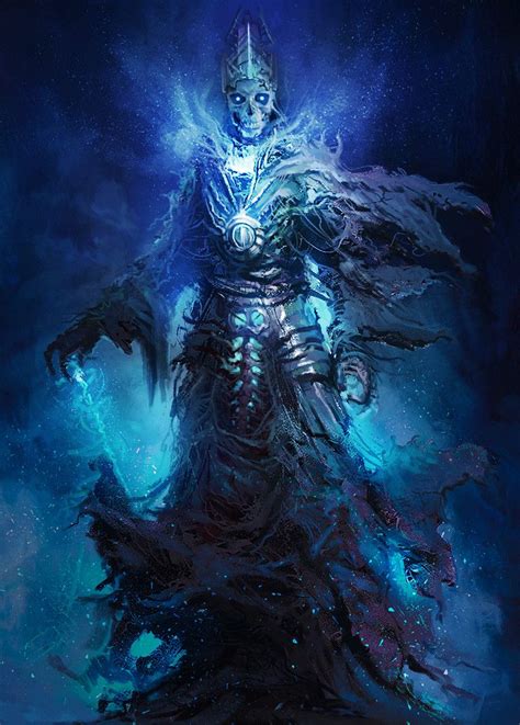 ArtStation - Lich, Dima Zasimovich Dark Fantasy Artwork, Dark Art ...