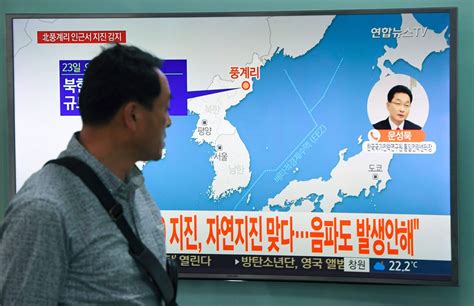 Sismo Na Coreia Do Norte Pode Ter Sido Provocado Por Novo Teste Nuclear Diz A China