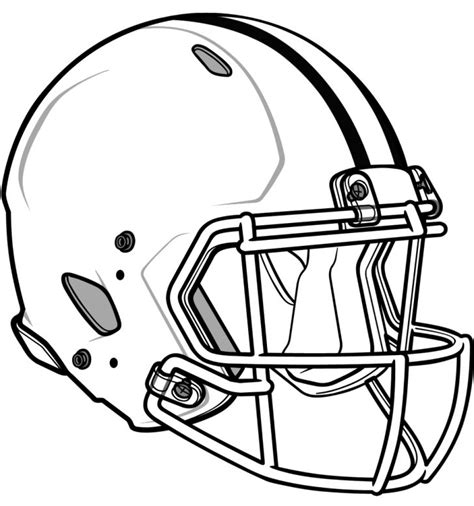 Chicago Bears Helmet Coloring Page at GetDrawings | Free download