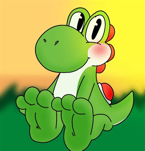 Yoshi Feet By Feethobby On Deviantart