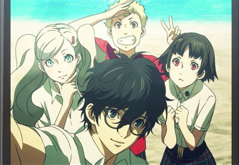 Persona 5 The Animation Episode 19 Aloha Amamiya Ren Sakamoto Ryuji