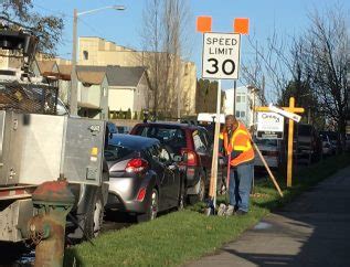 West Seattle Blog Followup Signs Going Up For Delridge Ways New