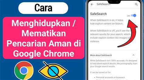 Cara Mengaktifkan Pencarian Aman Di Google Chrome Android Matikan