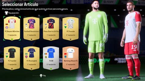 COMO CAMBIAR EQUIPACION ULTIMATE TEAM FC 24 YouTube