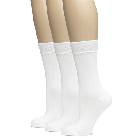 Hugh Ugoli Womens Bamboo Soft Crew Socks For Dress And Trouser Thin Seamless Toe And Non Binding