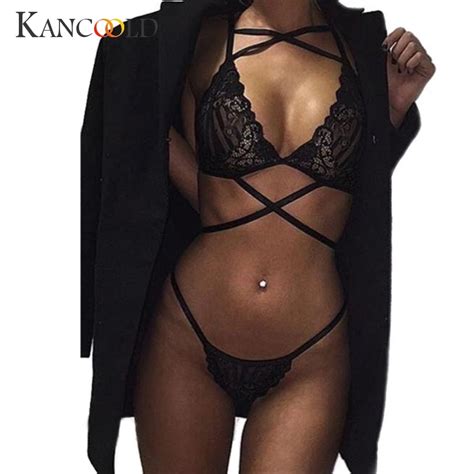 Women Lace Translucent Underwear Sexy Women Lingerie Lace Dress