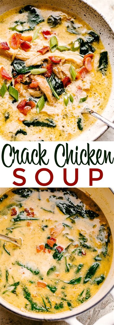 Creamy Crack Chicken Soup Recipe Diethood