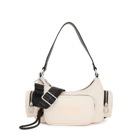 Bolso De Hombro Beige TOUS Roomy TOUS