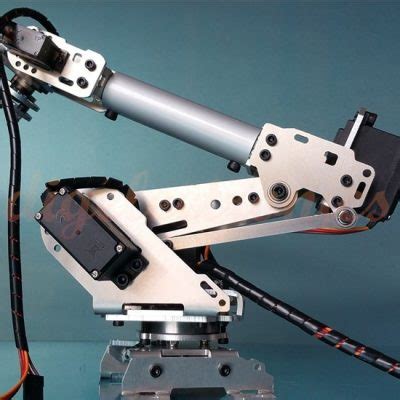 Axis Mechanical Aluminium Robot Arm With Bearings Lk Tronics