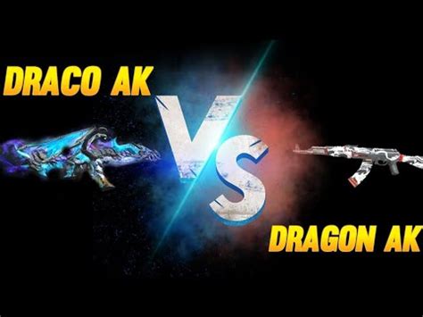 DRAGON AK VS BLUE FLAME DRACO AK Which Is Best GuN Garena