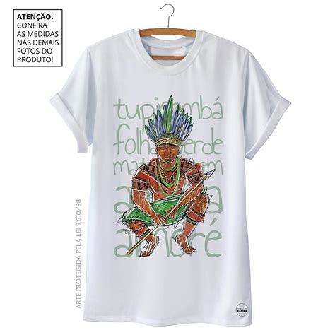 Camiseta Ok Caboclo Maria Bamba Camisetas De Umbanda E Candombl