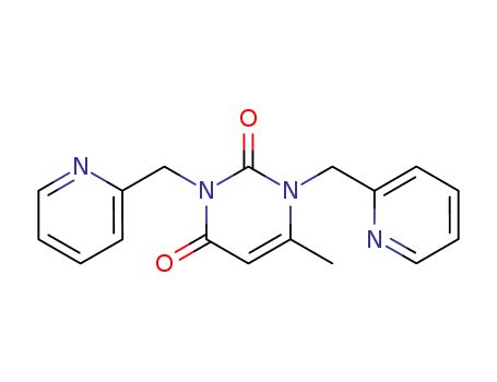 2 4 1H 3H Pyrimidinedione 6 Methyl 1 3 Bis 2 Pyridinylmethyl Lookchem