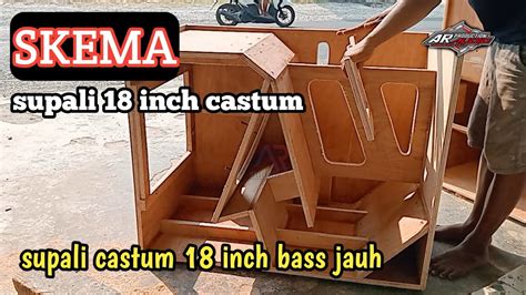 Skema Lengkap Box Supali Inch Dan Cara Membuatnya Supali Inch