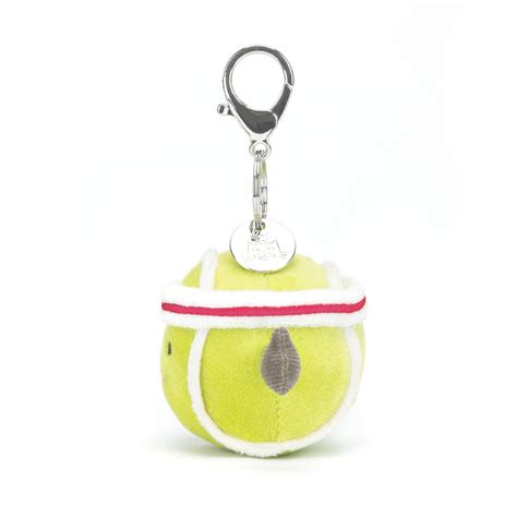 Jellycat Amuseables Sports Tennis Bag Charm C ERA UNA VOLTA DI