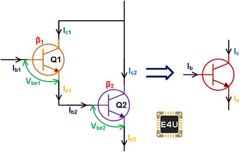 Darlington Transistor What Is It Darlington Pair Electrical U