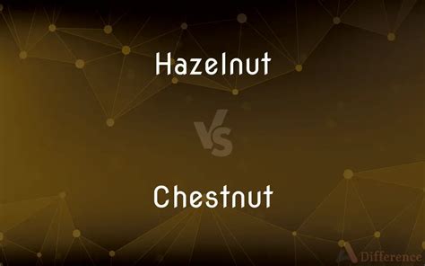 Hazelnut vs. Chestnut — What’s the Difference?