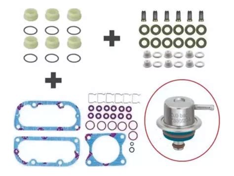 Kit Reparo Bicos Injeçao Tbi Regulador Pressão Omega 4 1 6c